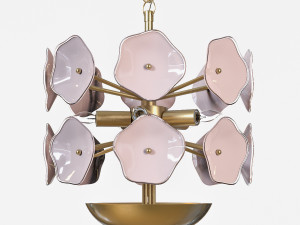 leighton small chandelier Modelo 3D