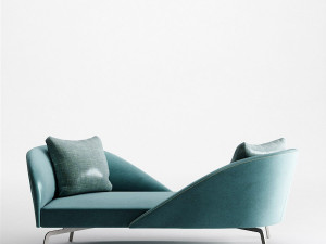 tacchini face to face sofa Modelo 3D