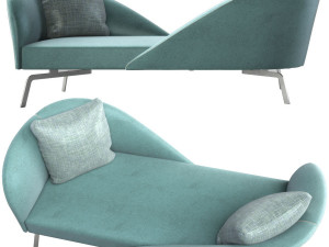 tacchini face to face sofa 3D Model