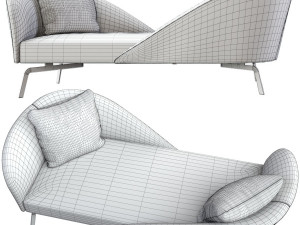 tacchini face to face sofa 3D Model