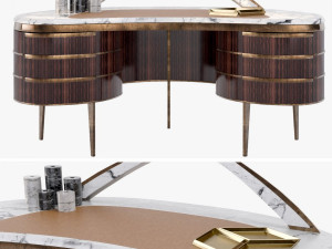 natevo kara writing desk 3D 모델