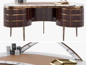 Natevo Kara bureau 3D Model