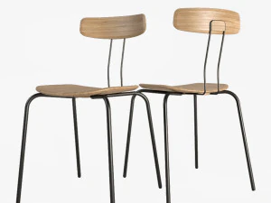 zeitraum okito 椅子 3D 模型