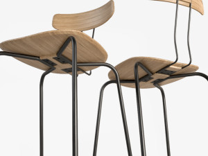 zeitraum okito chair 3D 모델