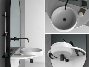 ext arco bathroom set 3Dモデル