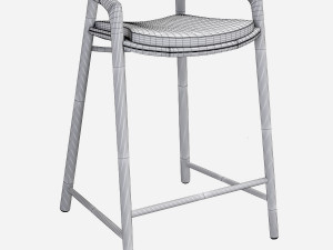 manutti - solid barstool 3D Model