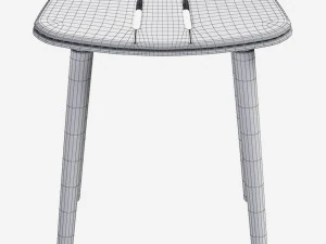 manutti - solid and counter stools 3D Model