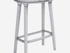 manutti - solid and counter stools 3D Model