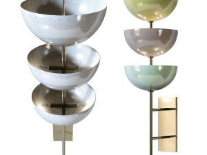jonathan adler - lisbon sconce in 2 colors 3D Model