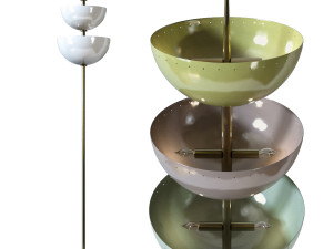 jonathan adler - lisbon torchire in 2 colors 3D 모델
