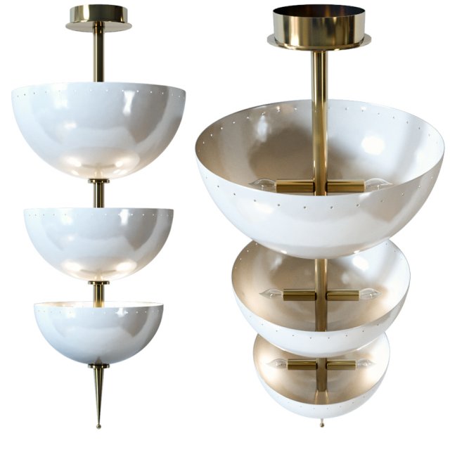 jonathan adler - lisbon pendant Model 3D .c4d .max .obj .3ds .fbx .stl .blend 