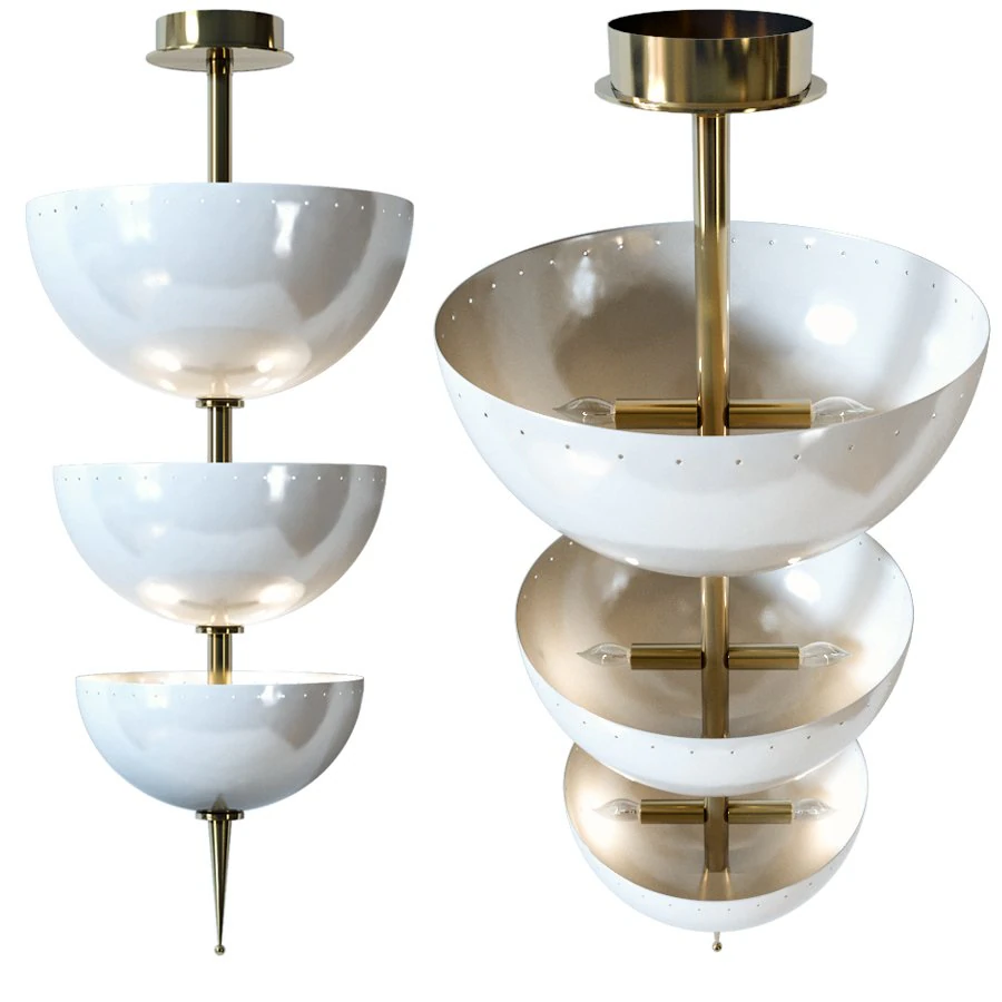 jonathan adler - lisbon pendant 3D Model .c4d .max .obj .3ds .fbx .stl .blend 