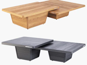 마누티 - 코비 커피 테이블 3D 모델