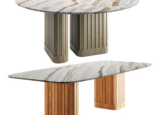 arflex - dorico table set 3D Model