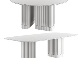 arflex - dorico table set 3D-Modell