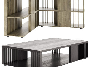 arflex - castello table set in 5 colors 3D Model