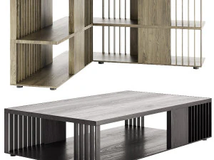 arflex - castello table set in 5 colors 3D Model