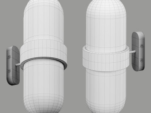 pouenat - hercule sconce Modèle 3D