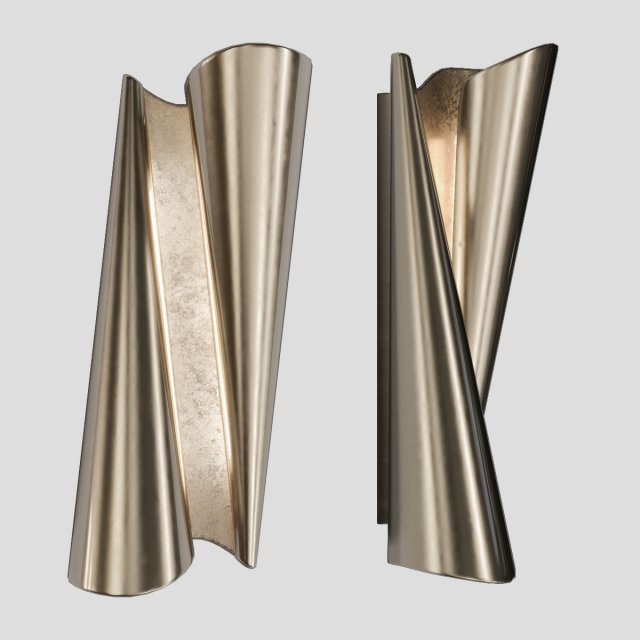 pouenat - topsy turvy sconce 3D Model .c4d .max .obj .3ds .fbx .stl .blend 