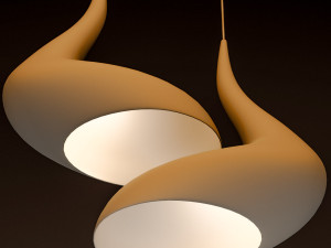 dollop pendant by ash allen Modello 3D