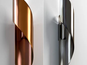 izis 小さな壁取り付け用燭台 2 色 3Dモデル