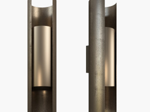 nyx sconce in patinated brass Modèle 3D