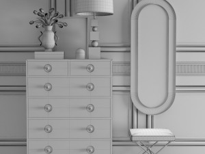 jonathan adler decor set 3D 모델