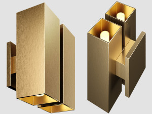 jonathan browning - condillac double sconce 1818 3D Model