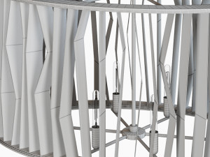 pouenat - cyclope chandelier Modello 3D