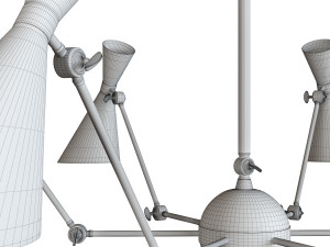 julian chichester - bacco chandelier 3D 模型