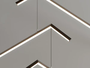 studio endo - lampadario concord in 6 finiture Modello 3D