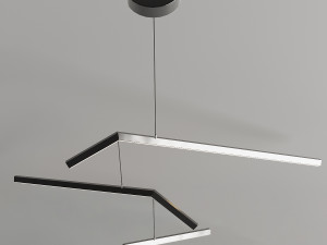studio endo - concord chandelier in 6 finishes Modelo 3D
