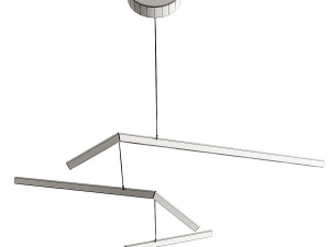 studio endo - concord chandelier in 6 finishes Modelo 3D