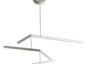 studio endo - lampadario concord in 6 finiture Modello 3D