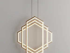 studio endo - figaro iris ix46 chandelier 3D Model
