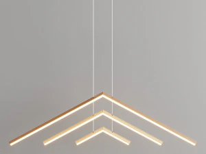 studio endo - alpine apc60 chandelier in 6 colors 3D Model