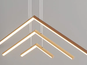 studio endo - alpine apc60 chandelier in 6 colors 3D Model