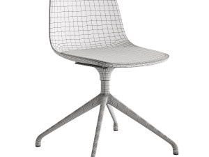lapalma - seela s344 chair 3D मॉडल
