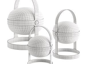 rosendahl - solar lamp set 3D Model