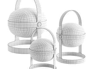 rosendahl - solar lamp set 3D Model