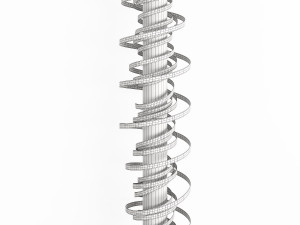 porta romana - iago ceiling light 3D 模型