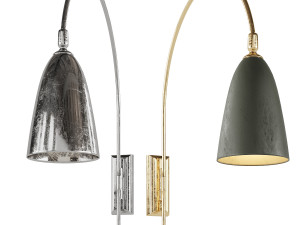 porta romana - kingsley wall light 3D Model