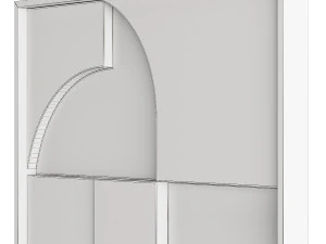 iolastudios - plaster painted relief artwork 3D Model