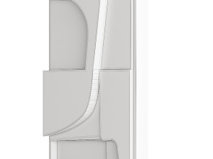 iolastudios - plaster painted relief artwork Modelo 3D