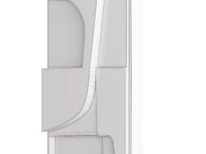 iolastudios - plaster painted relief artwork 3D Model