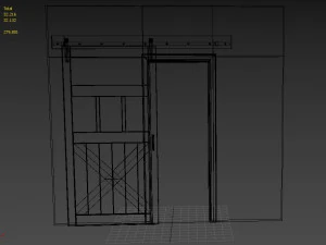 barn door 3D Model
