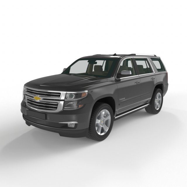 chevrolet tahoe 2015 3D-Modell .c4d .max .obj .3ds .fbx .stl .blend 