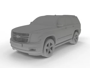 chevrolet tahoe 2015 3D Model