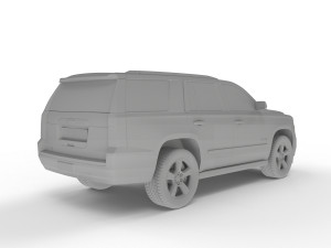 chevrolet tahoe 2015 3D-Modell