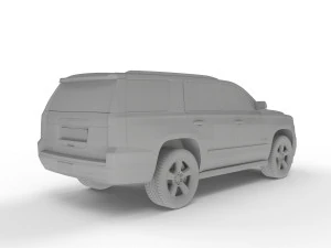 chevrolet tahoe 2015 3D Model